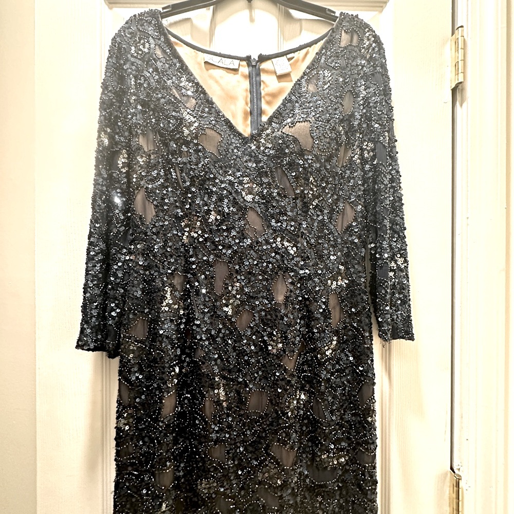 Silk Beaded Dress